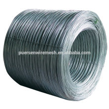 500kg/coil 14 gauge hot dipped galvanized steel iron wire suppliers